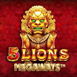5 Lions Megaways game by Pragmatic Play – logo hosted on Fambet Casino